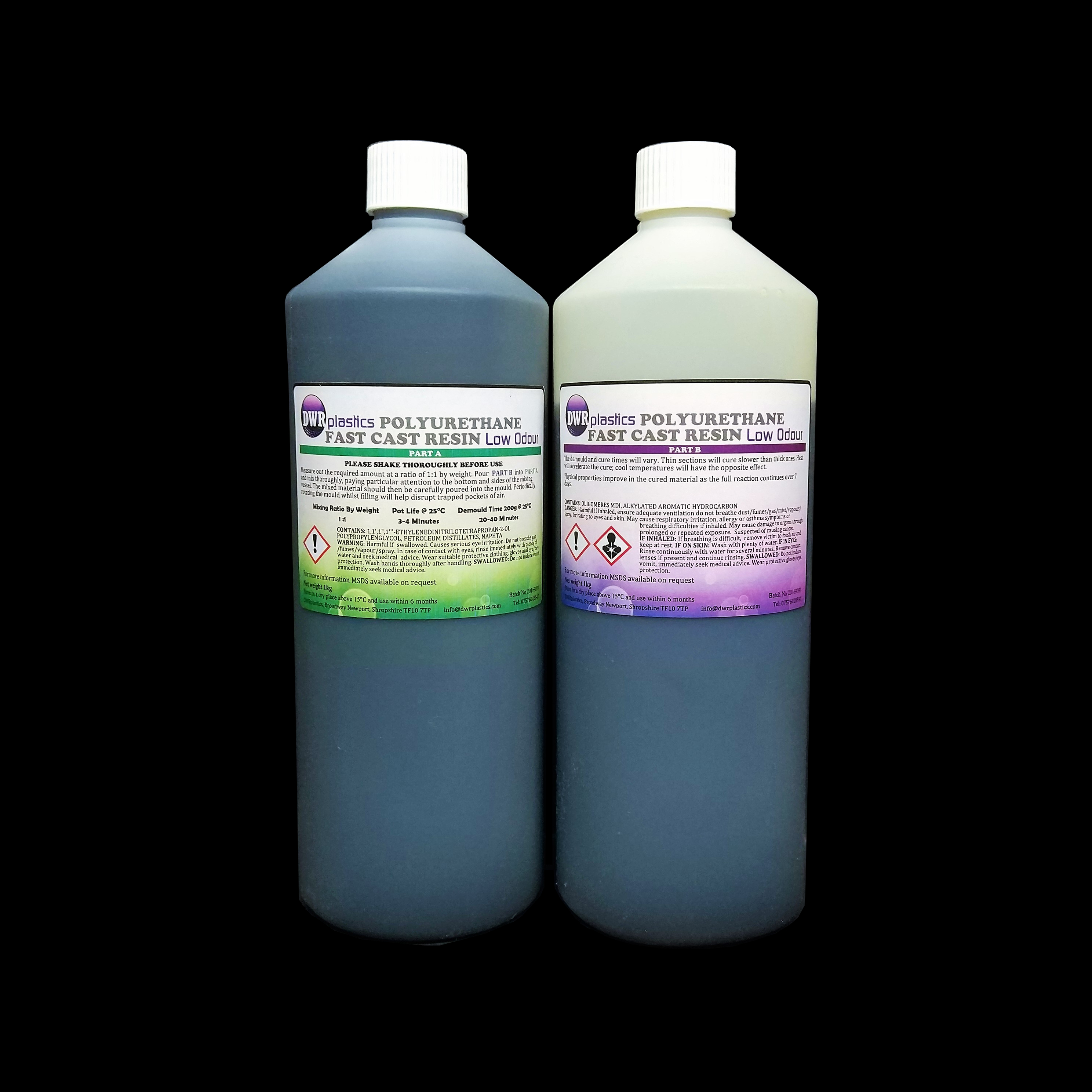Black cheap casting resin